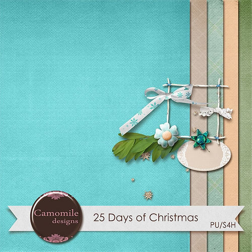 Мега скрап-набор 25 Days Of Christmas