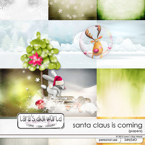 Скрап-набор Santa Claus is coming