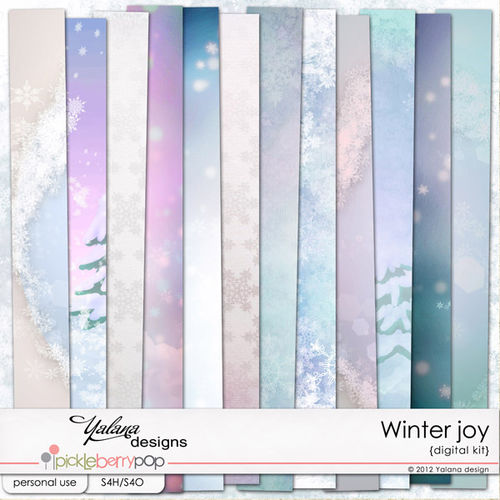 Скрап-набор Winter Joy