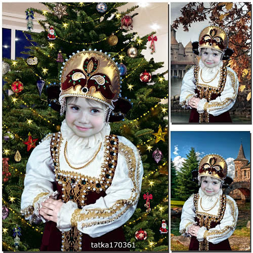 Детский костюм девочкам "Царская наследница"