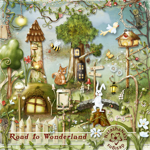 Скрап-набор Road To Wonderland