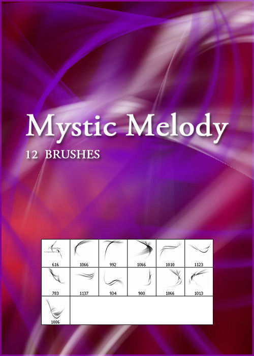 Кисти для фотошопа Mystic Melody