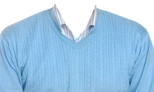 Мужской трикотаж (пуловеры) для фотомонтажа в Фотошоп
