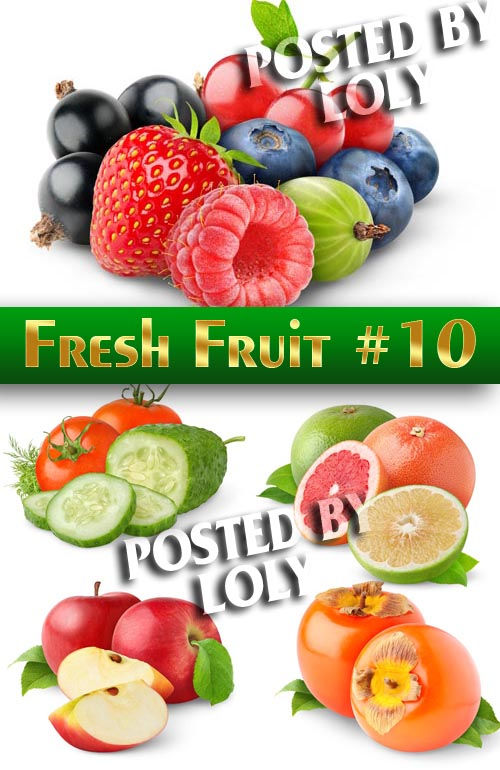 Растровый клипарт Свежие фрукты #10 