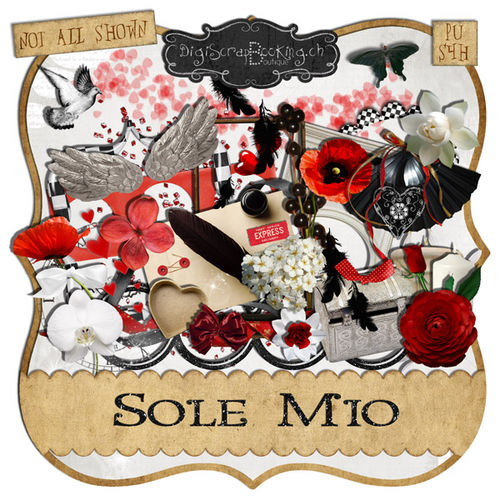 Скрап-набор Sole Mio