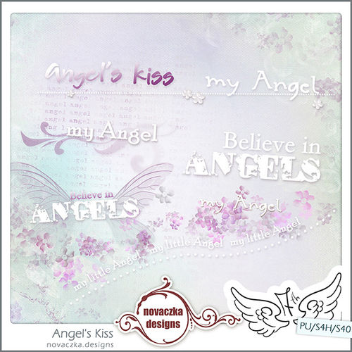 Скрап-набор Angel's Kiss