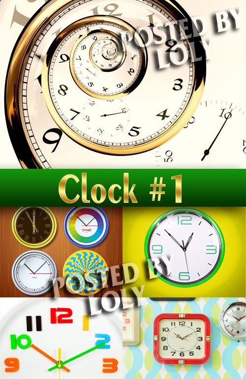 Растровые часы #1 - Растровый клипарт