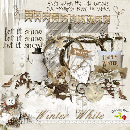 Скрап-набор Winter White