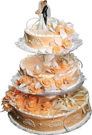 Свадебные торты (часть 1)