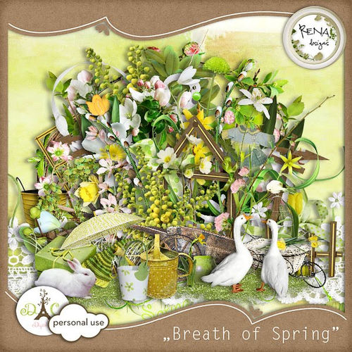 Скрап-набор  Breath of Spring