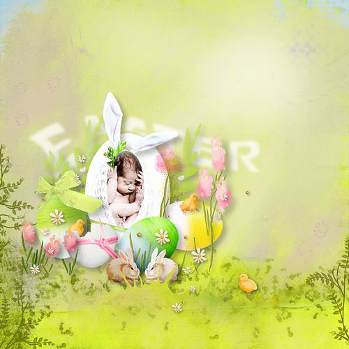 Скрап-набор Easter Bunny