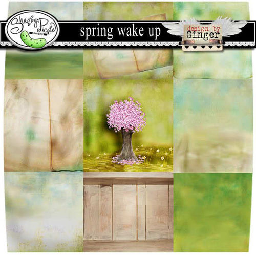 Скрап-набор Spring Wake Up