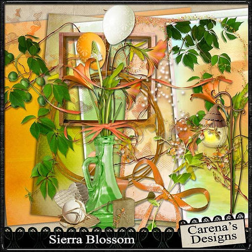 Скрап-набор Sierra Blossom