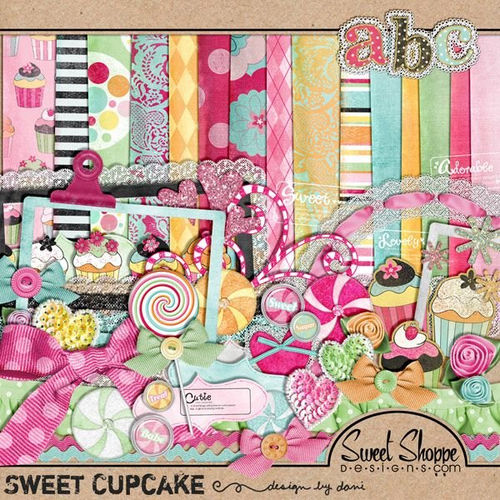 Скрап-набор Sweet Cupcake