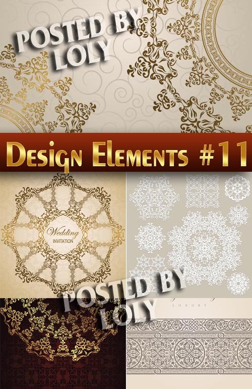 Элементы Дизайна #11 - Векторный клипарт