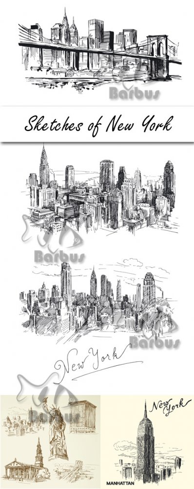Sketches of New York / Скетчи Нью Йорка