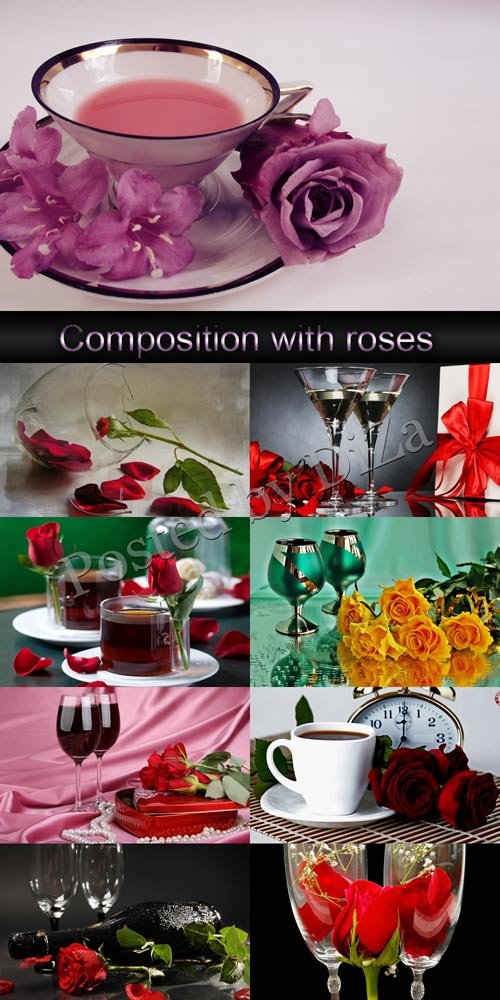 Композиции с розами