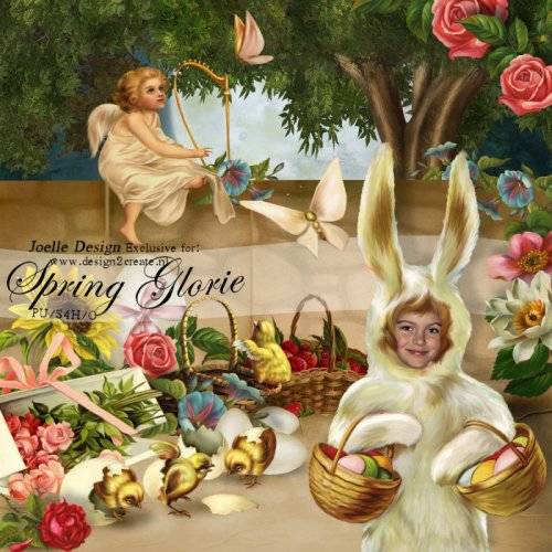 Скрап-набор Spring Glorie