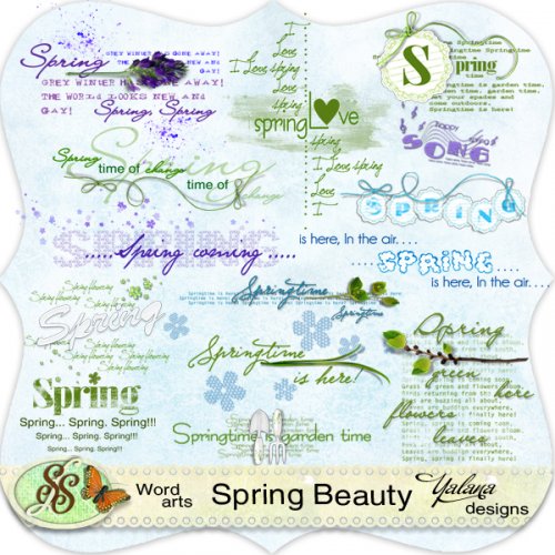 Scrap kit Spring Beauty