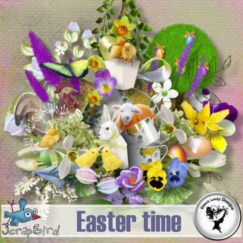 Скрап-набор Easter time