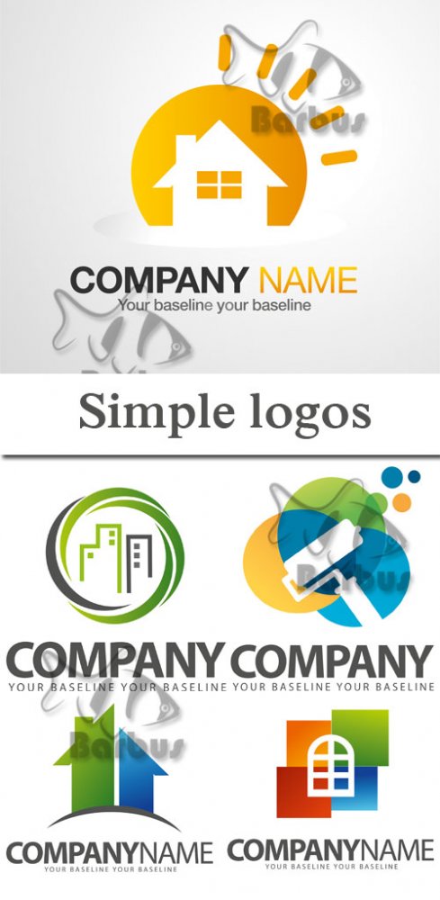 Simple logos / Простые логотипы