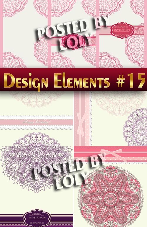 Элементы Дизайна #15 - Векторный клипарт