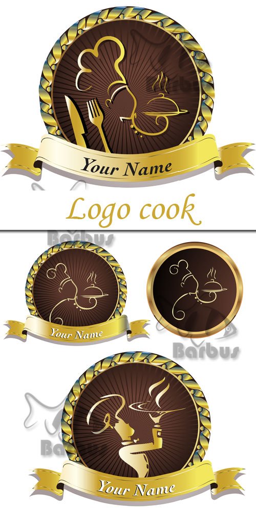 Logo cook / Логотипы с поварами