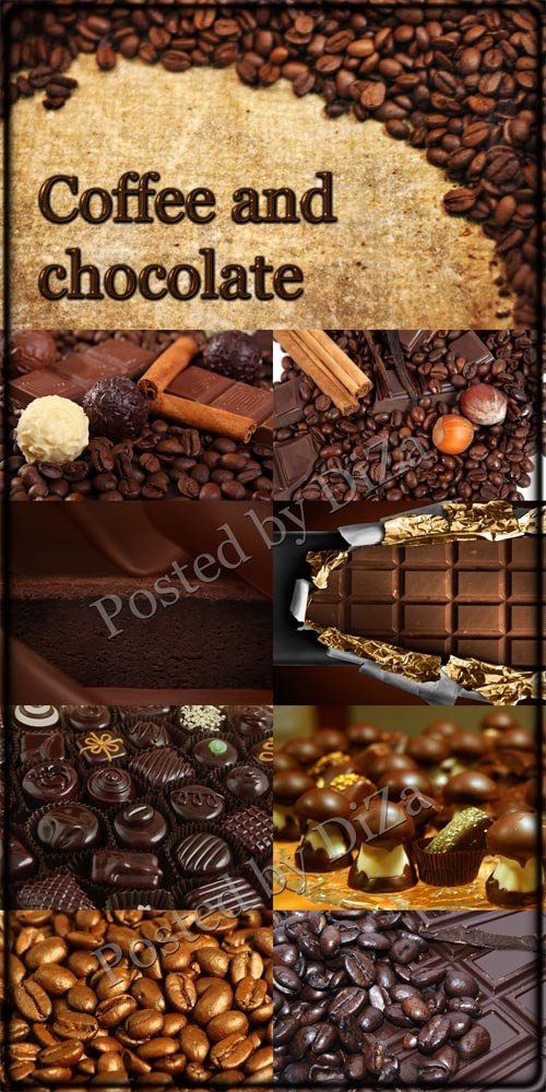 Текстуры Кофе и шоколад