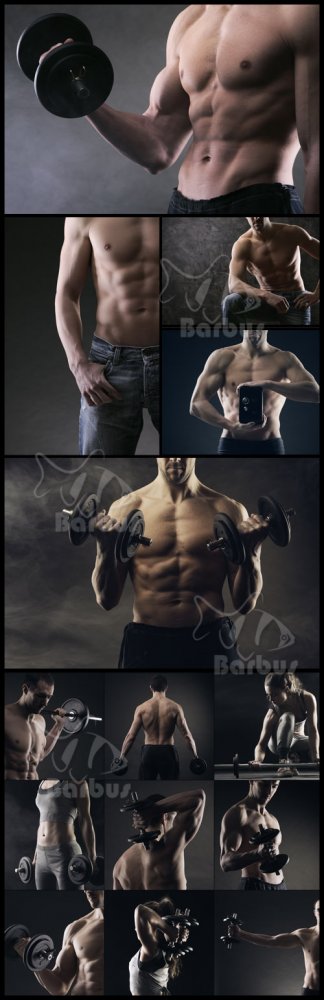 The man with relief muscles /  Мужчина с рельевными мышцами и отличным тренированым телом