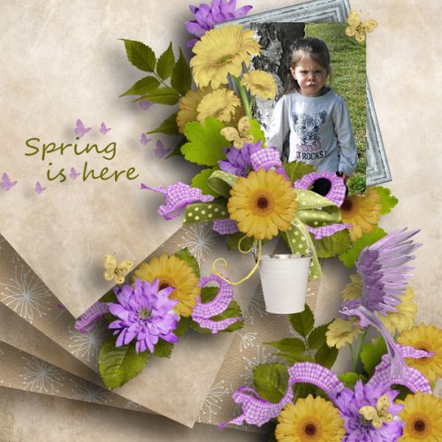 Скрап-набор Colors of Spring