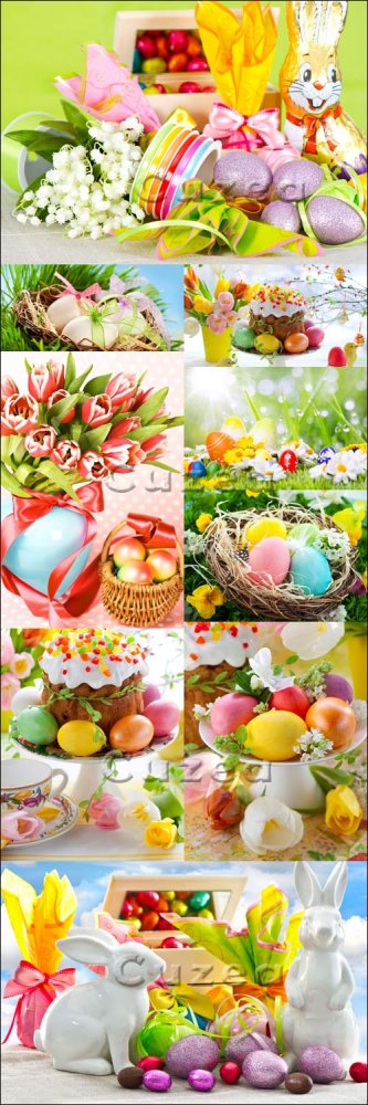 Пасхальная мега коллекция/ Easter mega collection - Stock photo