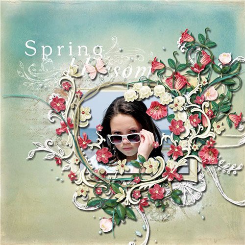 Скрап-набор "Spring Blossom"