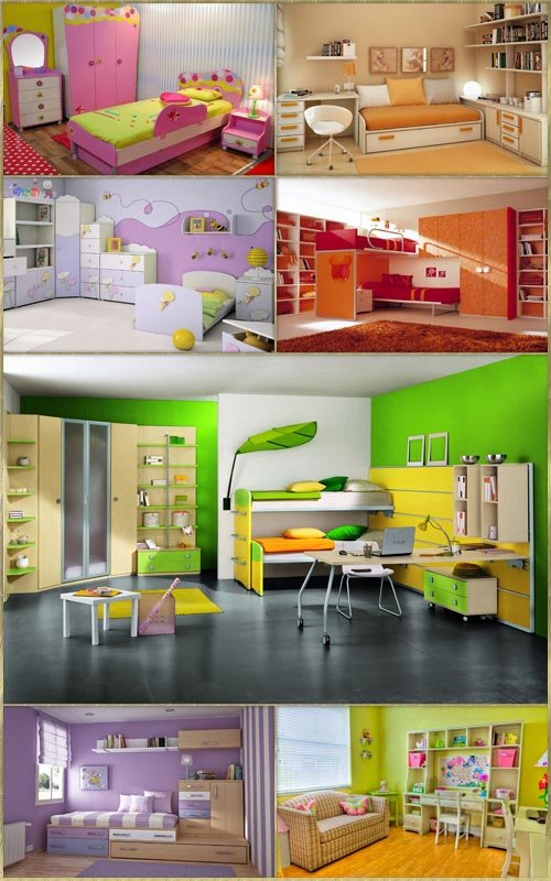 Современный дизайн детских комнат