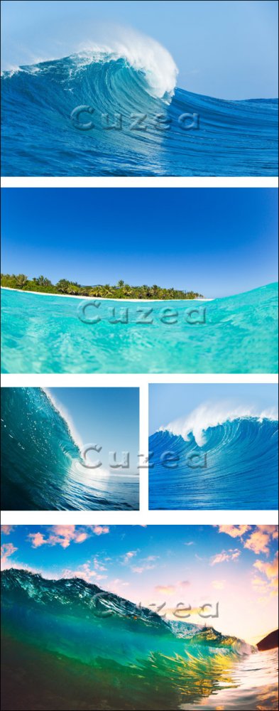 Морские волны/ Sea waves - Stock photo