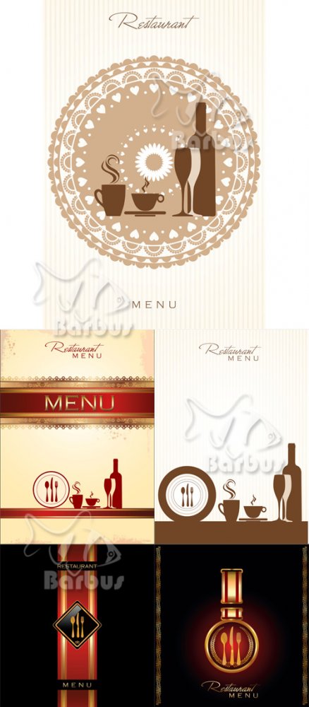 Strict covers for the restaurant menu / Строгие обложки меню для ресторана