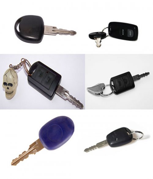 Фотосток: автомобильные ключи зажигания