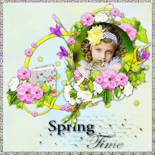 Скрап-набор Spring Mood