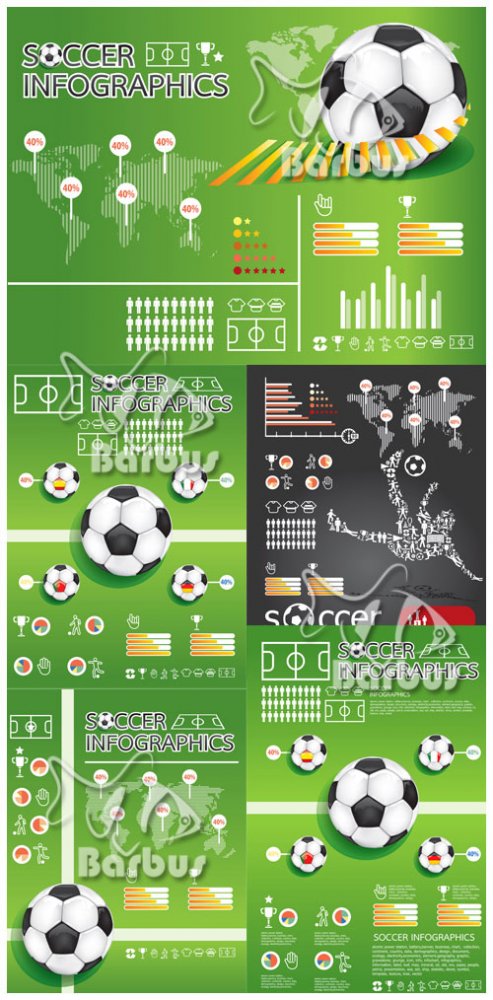 Soccer infographics / Футбол - инфографика