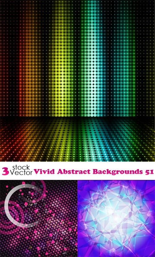Vectors - Vivid Abstract Backgrounds 51