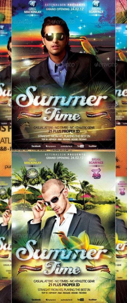 Summer Flyer Series - 4in1 / High Quality