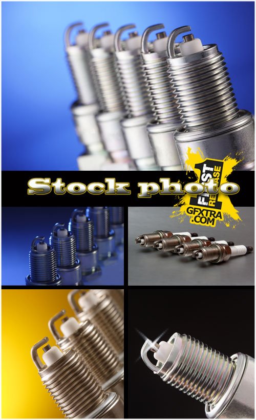 Свечи зажигания / Spark plugs stock photos
