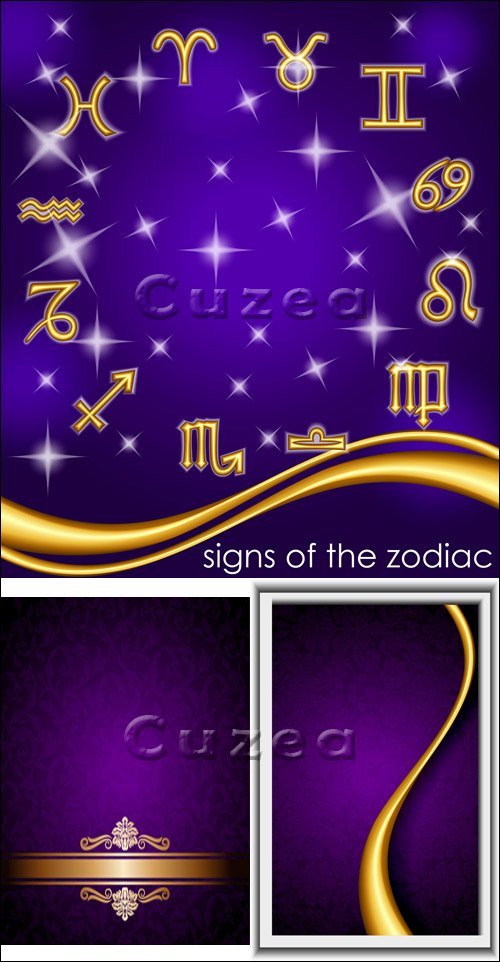 Знаки зодиака в векторе / Signs of the zodiac - vector stock