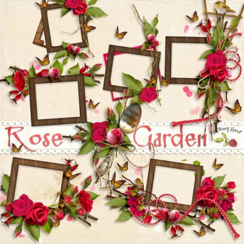 Скрап-набор Rose Garden