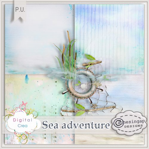 Скрап-набор Sea Adventure