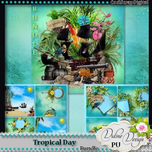 Скрап-набор Tropical Day