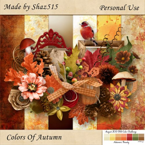 Мини скрап-набор Colors Of Autumn