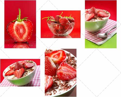 Клубника | Strawberry, 2 - Стоковый клипарт
