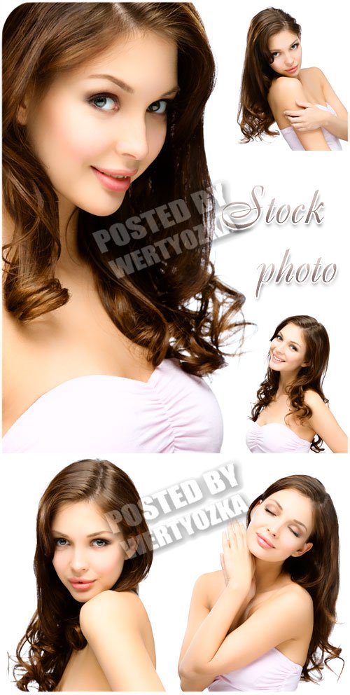 Милая и обаятельная девушка /  Nice and charming girl - stock photos