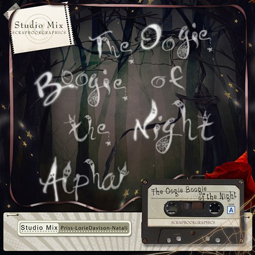 Скрап-набор - Oogie Boogie of the Night