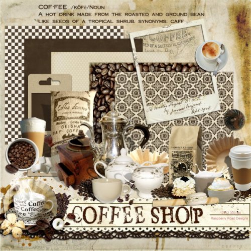 Скрап-набор Coffee Shop Collection